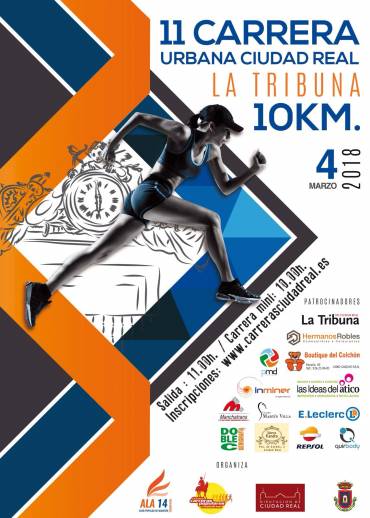 Previo XI Carrera Urbana de Ciudad Real La Tribuna 2018