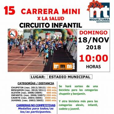 Guardería en la Media Maratón Rural de Miguelturra 2018