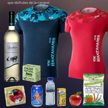 Bolsa del Corredor de la Carrera Urbana Ciudad de Manzanares 2019
