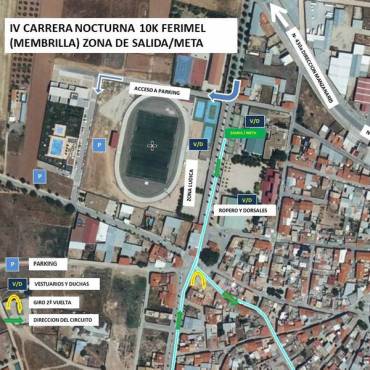 Información de la Carrera Popular 10K Membrilla Ferimel