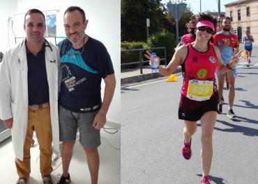 Hoy entrevistamos a los ganadores de la prueba de esfuerzo Ángela Molina y José Ronco