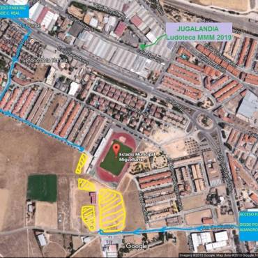 Parking de la Media Maratón Rural Villa de Miguelturra 2019