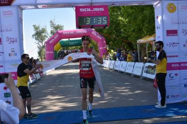 Cantón y Criado, vencedores en la Carrera Popular de Argamasilla de Alba