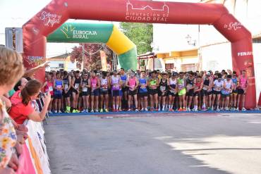 Eleazar Cantón e Irene Ruiz, vencedores en la Carrera Popular de Argamasilla de Alba